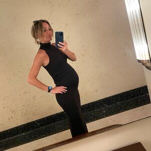 BUMPSUIT maternity dress black XS